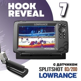 Lowrance Hook Reveal 7 HDI 83/200