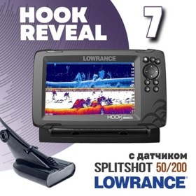 Lowrance Hook Reveal 7 HDI 50/200